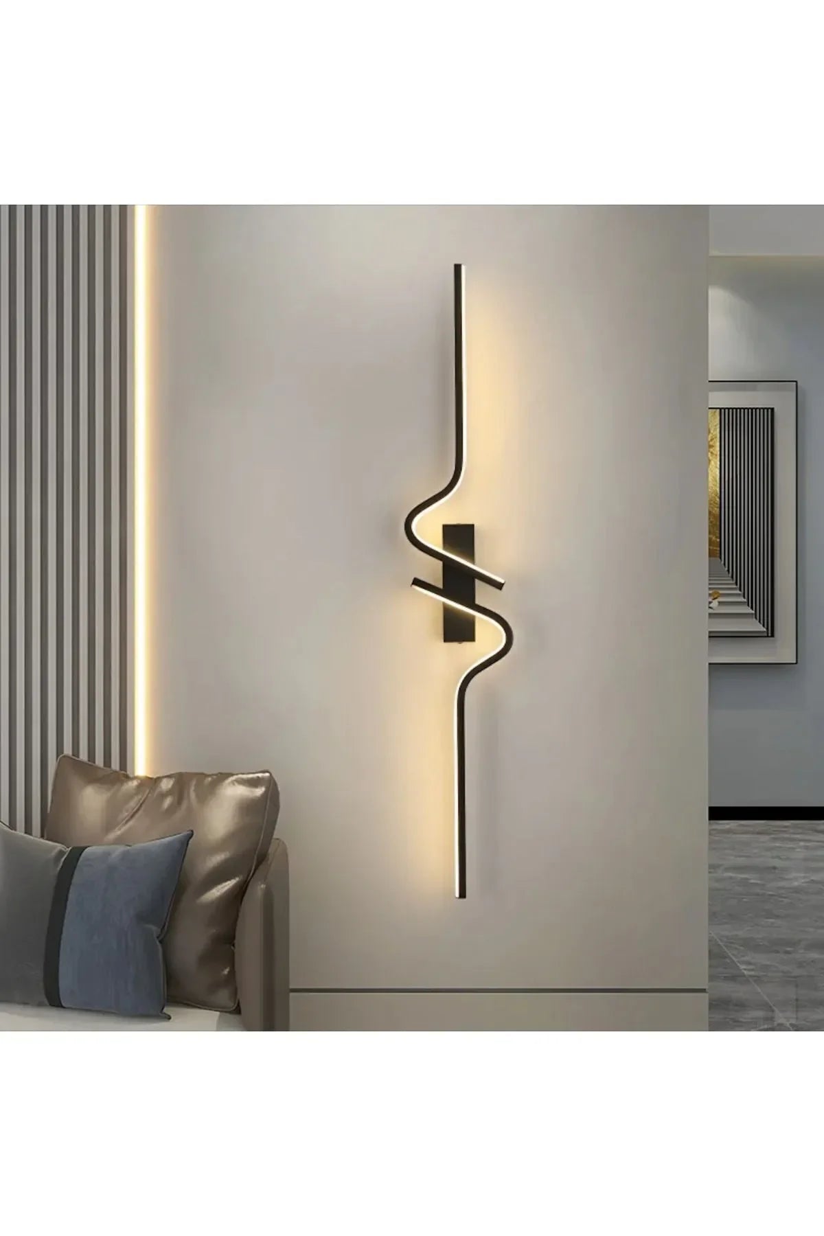 Anchor / Aplik / 100x 24 Cm / 3 Renk Işık / Antrasit Gövde / 1 Yıl Garanti