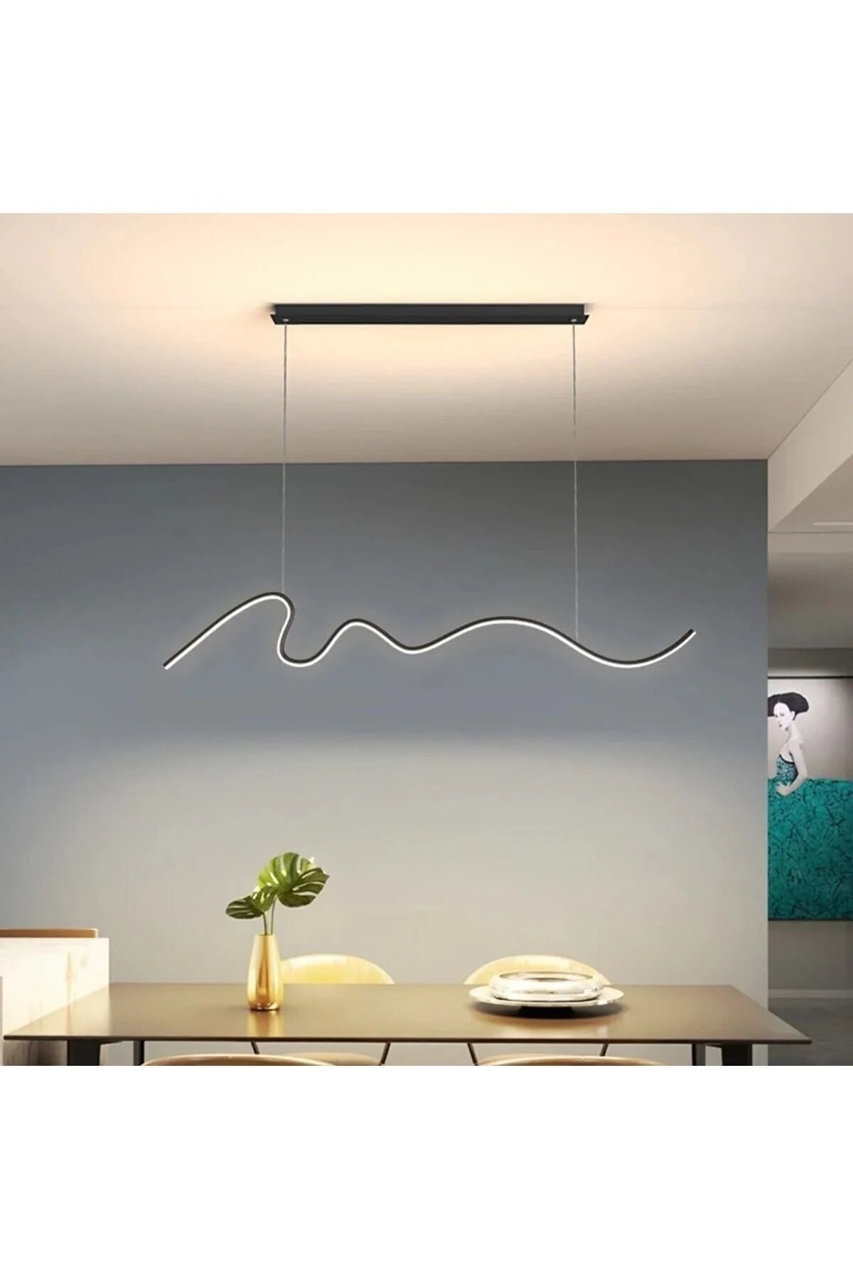 Imza Led Avize Sarkıt 3renk - 120 Cm